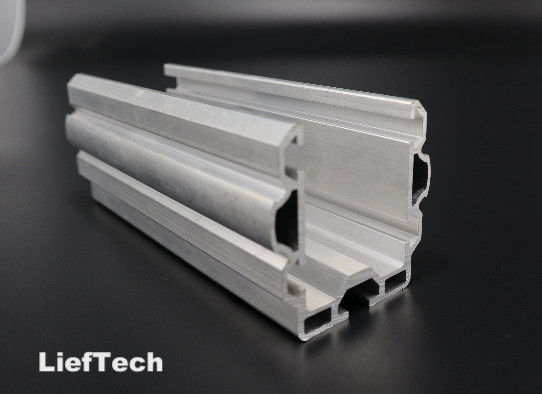6063 T5 Προφίλ εκτόξευσης αλουμινίου OD 28mm 60x55 Αλουμινίου Lean Pipe