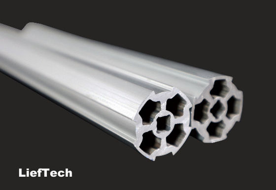 ενισχυμένο αλουμίνιο Lean Pipe ανακυκλώσιμο υλικό οξειδωμένη επιφάνεια