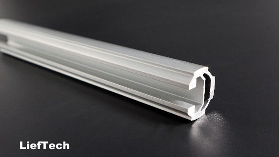 OEM 19mm διάμετρος ανωτισμένο αλουμινίου σωλήνα σωλήνα με αυλάκι