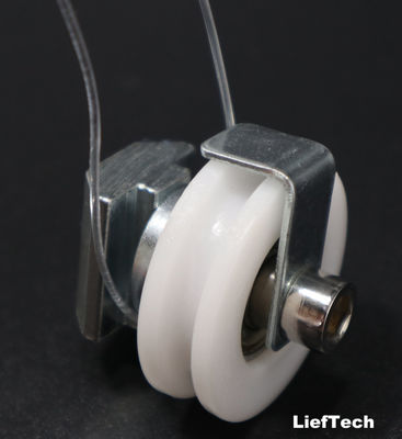 Τυποποιημένο αλουμίνιο U Groove Pipe Wheels T Slot Profile με Slider