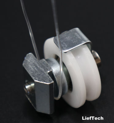 Τυποποιημένο αλουμίνιο U Groove Pipe Wheels T Slot Profile με Slider